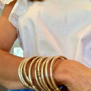 BudhaGirl Inspired bracelets—gold set of 9